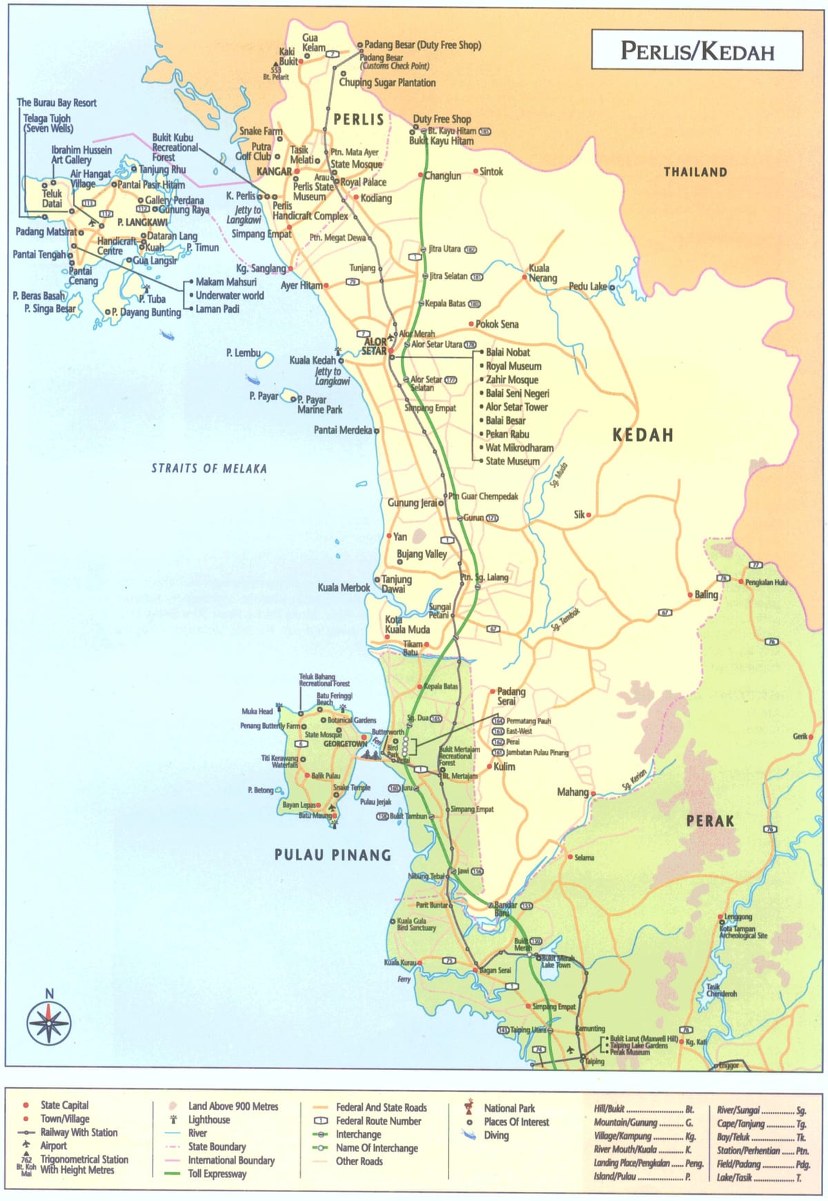 malaysia kedah mapa