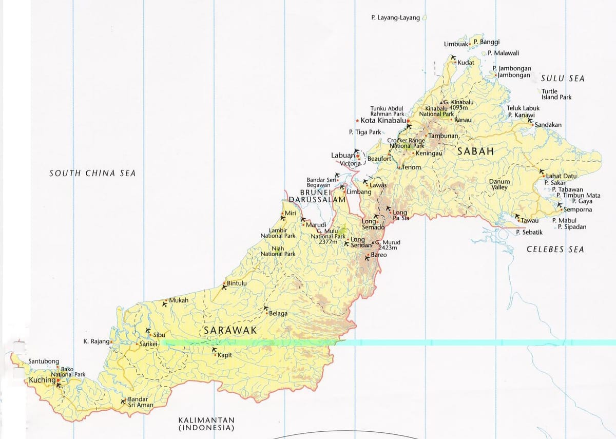 mapa ng labuan malaysia
