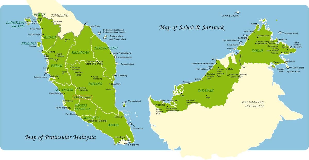 malaysia buong mapa