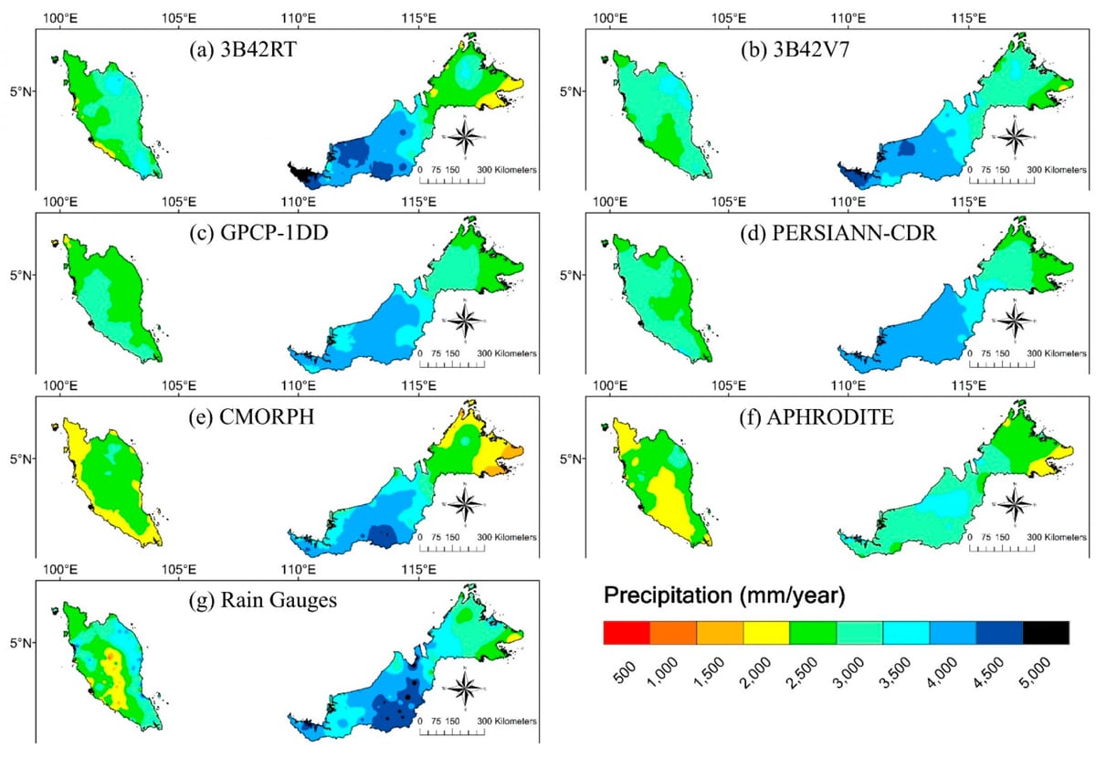 malaysian rainforest mapa