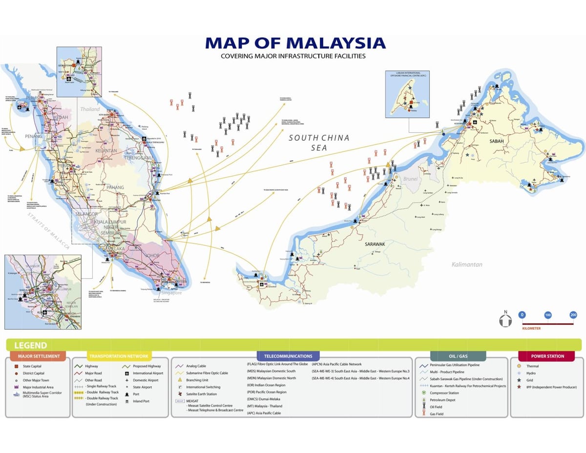 utility sa mga pagma-map ng mga kumpanya sa malaysia