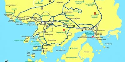 Mapa ng malaysia at langkawi