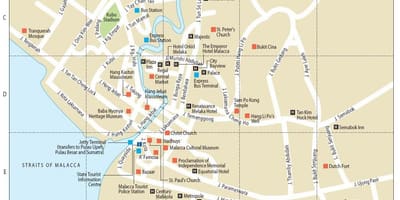 Mapa ng malacca sa malaysia