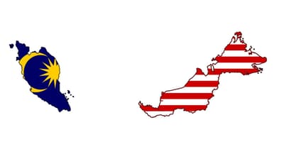 Mapa ng malaysia bandila