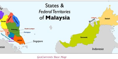 Mapa ng malaysia lalawigan