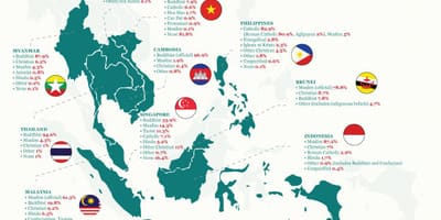 Mapa ng malaysia relihiyon