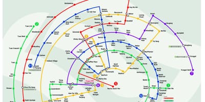 Mrt line na mapa ng malaysia